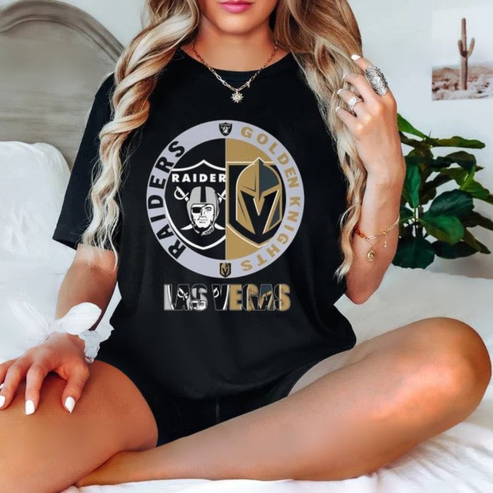 Las Vegas Raiders Vs Vegas Golden Knights Las Vegas Shirt